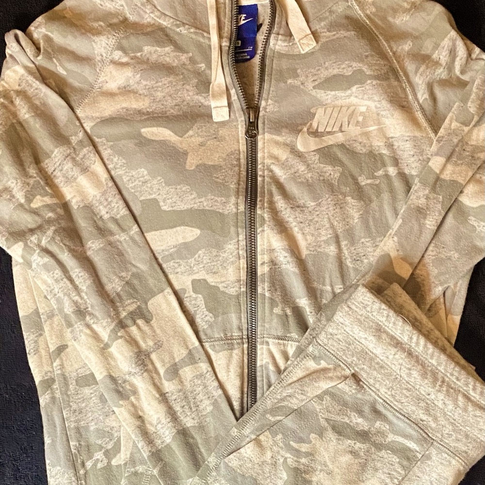Women’s White & Grey Camo Jump Suit
